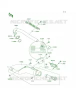 Mufflers voor Kawasaki KLR250 1999