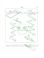 Owner's Tools voor Kawasaki KLR250 1999