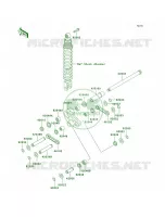 Rear Suspension voor Kawasaki KLR250 1999