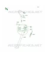 Stands voor Kawasaki KLR250 1999