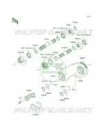 Balancer voor Kawasaki KLR250 1998