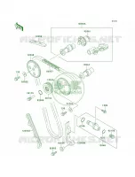 CamshaftsTensioner voor Kawasaki KLR250 1998