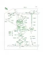Carburetor voor Kawasaki KLR250 1998