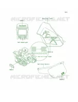 DecalsKL250 D15 voor Kawasaki KLR250 1998