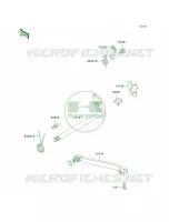 Gear Change Mechanism voor Kawasaki KLR250 1998