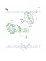 Generator voor Kawasaki KLR250 1998