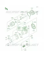 Oil Pump voor Kawasaki KLR250 1998