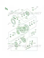 Rear Hub voor Kawasaki KLR250 1998