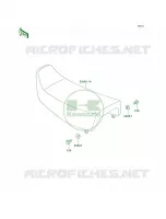 Seat voor Kawasaki KLR250 1998
