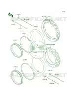 WheelsTires voor Kawasaki KLR250 1998