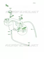 Oil Tank voor Kawasaki KE100 1996