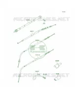 Cables voor Kawasaki KLX250R 1996