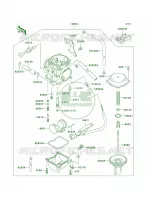 Carburetor voor Kawasaki KLX250R 1996