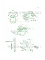 DecalsKLX250 D2 voor Kawasaki KLX250R 1996