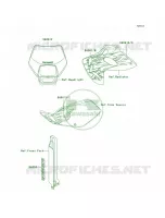 DecalsKLX250 D3 voor Kawasaki KLX250R 1996