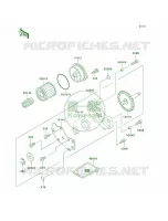 Oil Pump voor Kawasaki KLX250R 1996