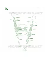 Valves voor Kawasaki KLX250R 1996