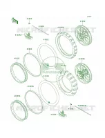 WheelsTires voor Kawasaki KLX250R 1996