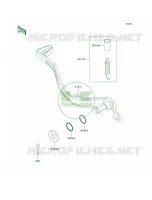 Brake Pedal voor Kawasaki KLX250R 1994