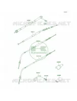 Cables voor Kawasaki KLX250R 1994