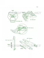 DecalsKLX250 D2 voor Kawasaki KLX250R 1994
