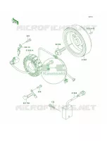 Generator voor Kawasaki KLX250R 1994