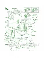 Radiator voor Kawasaki KLX250R 1994
