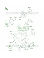 Reflectors voor Kawasaki KLX250R 1994
