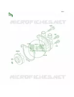 Water Pump voor Kawasaki KLX250R 1994