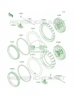 WheelsTires voor Kawasaki KLX250R 1994