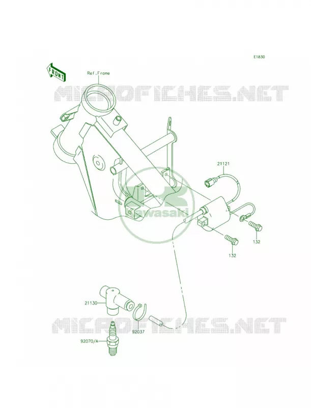 Ignition System Kawasaki MOTOS 65 2015 KX65   KX65AFF