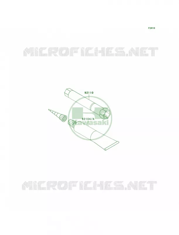 Owner's Tools Kawasaki MOTOS 140 2010 KLX140L  KLX140BAF