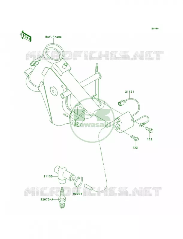 Ignition System Kawasaki MOTOS 65 2014 KX65   KX65AEF