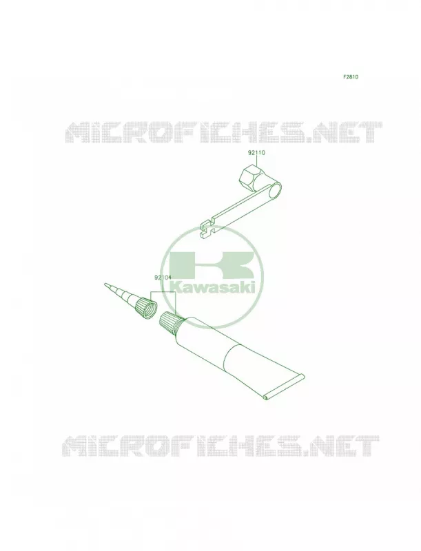 Owner's Tools Kawasaki MOTOS 85 2014 KX85  KX85CEF