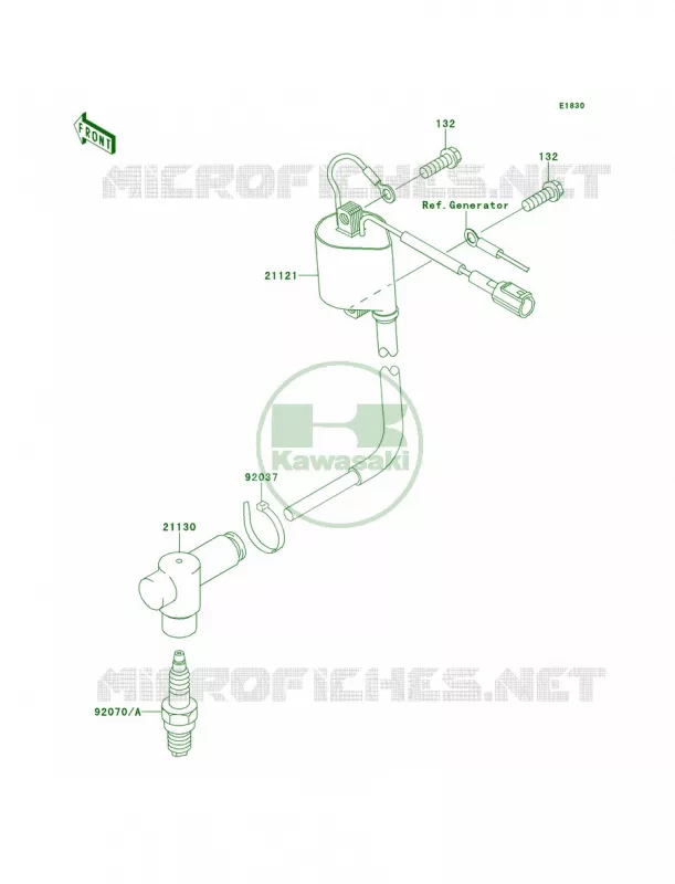 Ignition System Kawasaki MOTOS 85 2013 KX85  KX85ADF