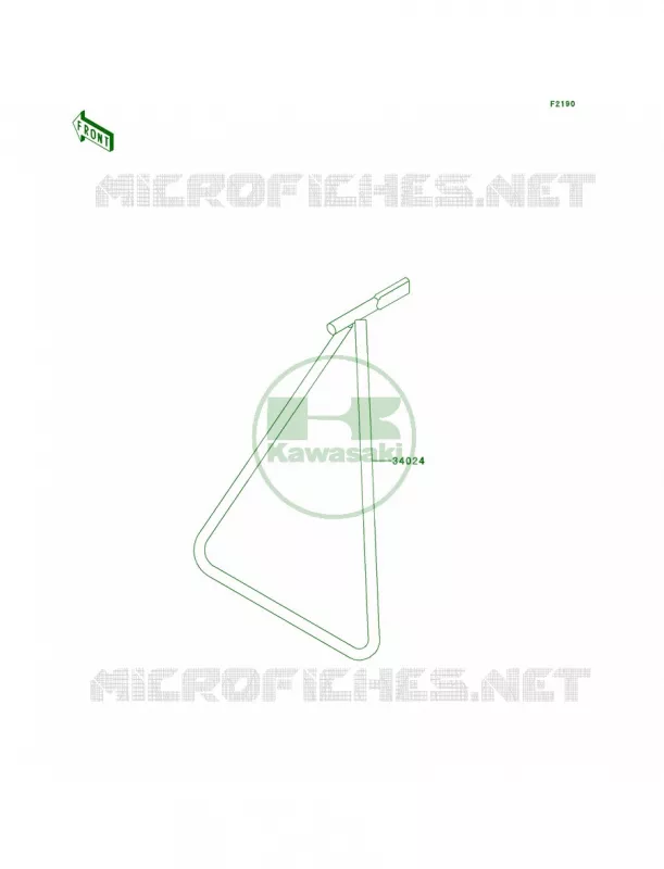 Stands Kawasaki MOTOS 450 2012 KX450F  KX450FCF