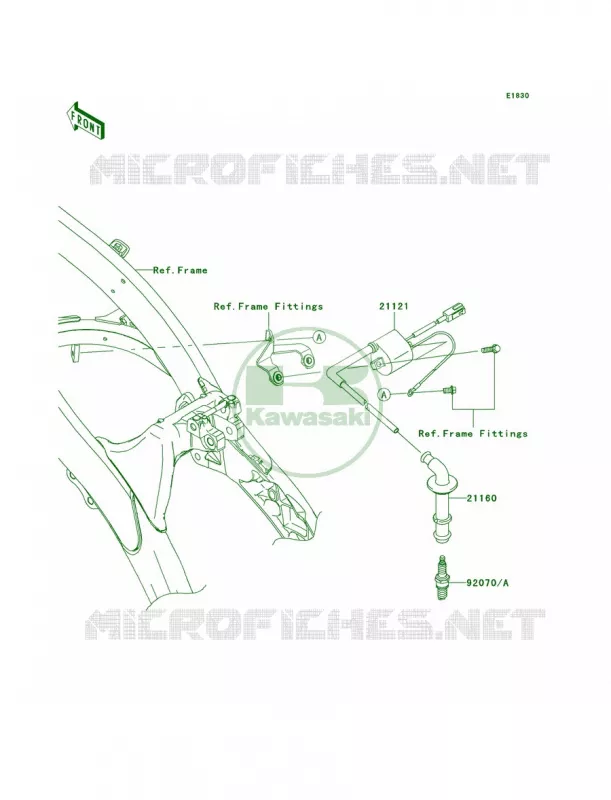 Ignition System Kawasaki MOTOS 250 2012 KX250F  KX250YCF