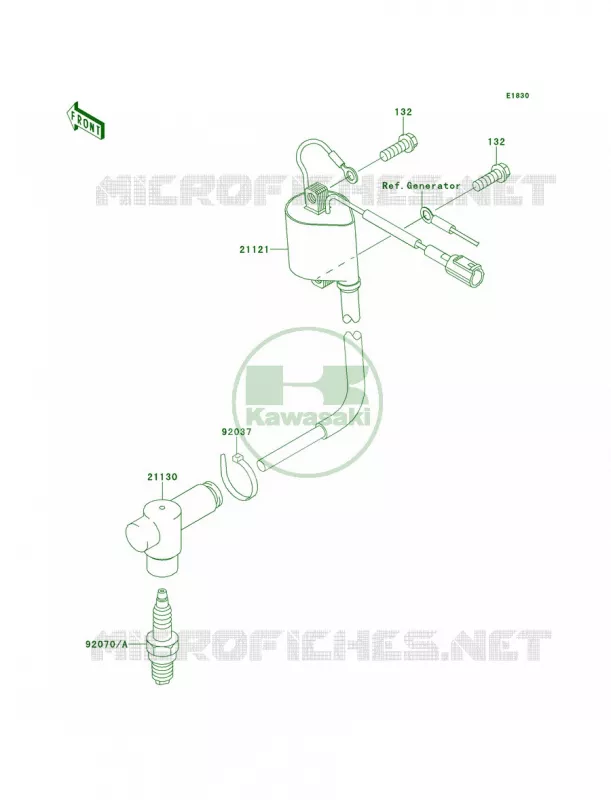Ignition System Kawasaki MOTOS 85 2011 KX85  KX85ABF