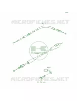 Cables voor Kawasaki KX250 1999