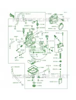 Carburetor voor Kawasaki KX250 1999