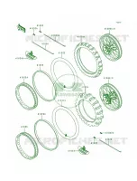 WheelsTires voor Kawasaki KX250 1999