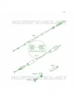 Cables voor Kawasaki KX125 1998