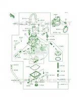 Carburetor voor Kawasaki KX125 1998
