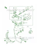 Front Master Cylinder voor Kawasaki KX125 1998