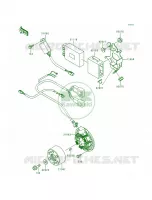 Generator voor Kawasaki KX125 1998