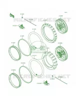 WheelsTires voor Kawasaki KX125 1998