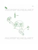 Brake Pedal voor Kawasaki KX125 1994