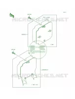 Accessory voor Kawasaki KX500 1989