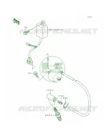 Ignition Coil voor Kawasaki KX500 1989