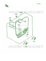 Accessory voor Kawasaki KX60 1985